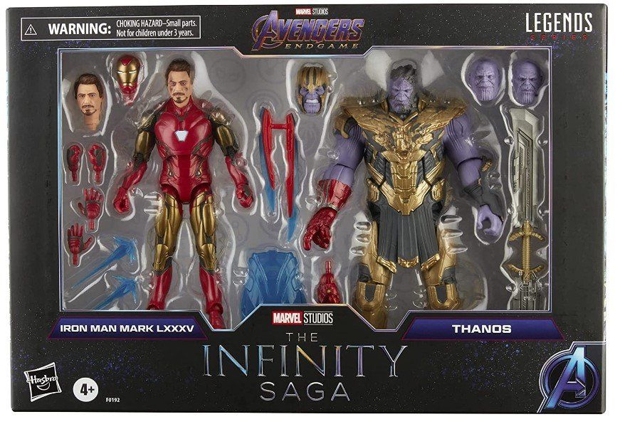 Marvel Statuette: Marvel Legends Series - Iron Man & Thanos – Nuovo e nell'imballaggio originale da Männedorf venduto da Molum 1