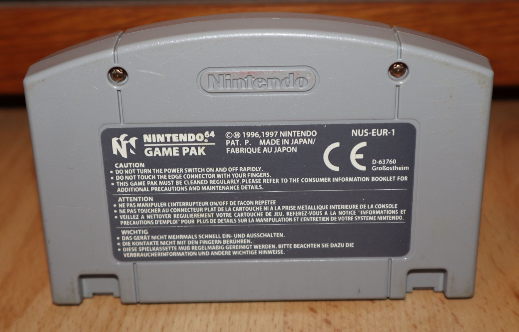 Pokémon Giochi: Nintendo 64 -- Pokemon Stadium -- Top Zustand – Usato da Ochlenberg venduto da on3x 1