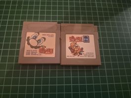 Nintendo GameBoy Mario Picross 1 and 2 - Puzzle Games!