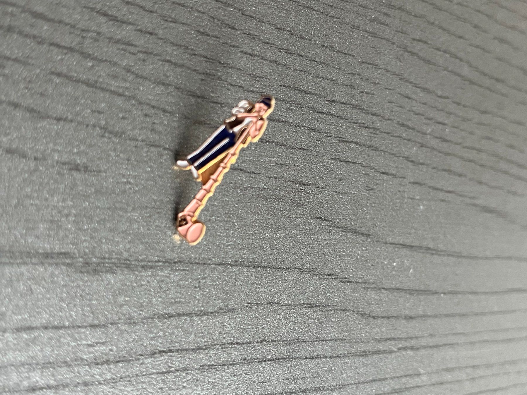 Plaketten & Abzeichen: Alphornbläser Pin – Gebraucht aus Dietikon von sch_w2tw