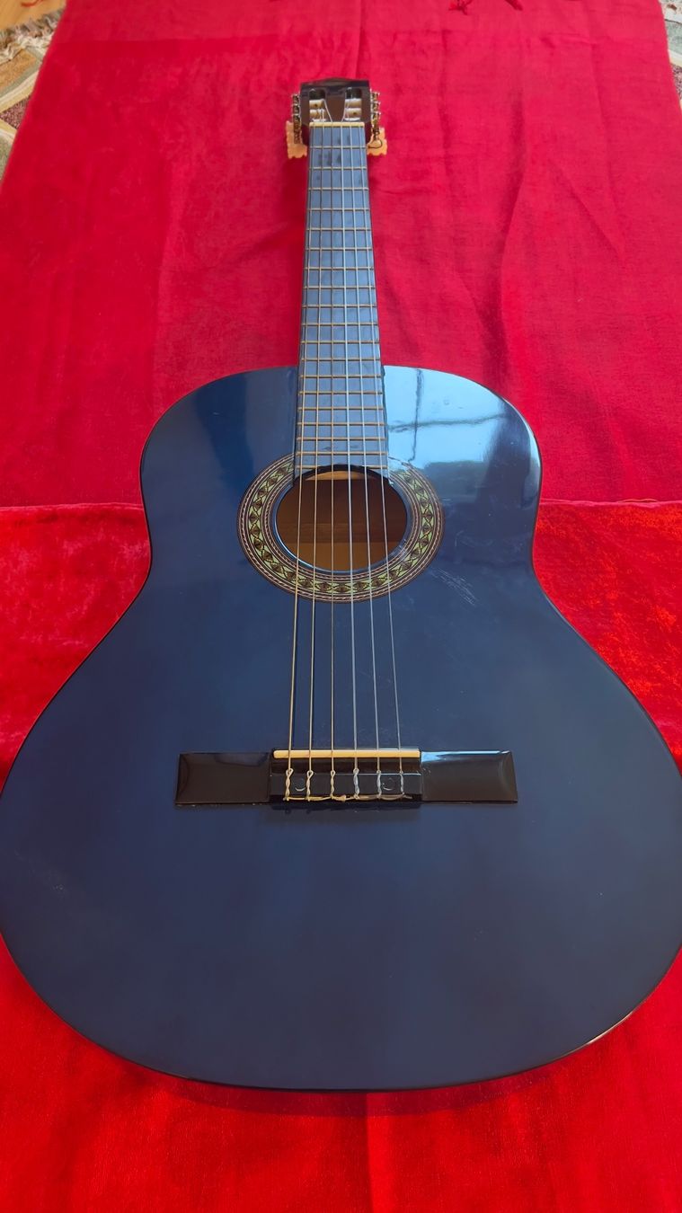 Strumenti musicali: Gitarre blau guter Zustand – Usato da Aathal-Seegräben venduto da ray_x7lz 1