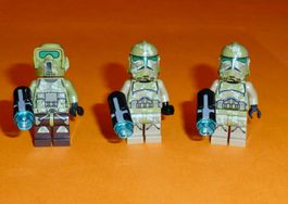 Lego Star Wars/ 3 Kashyyyk Troopers sw0518 + 2x sw0519