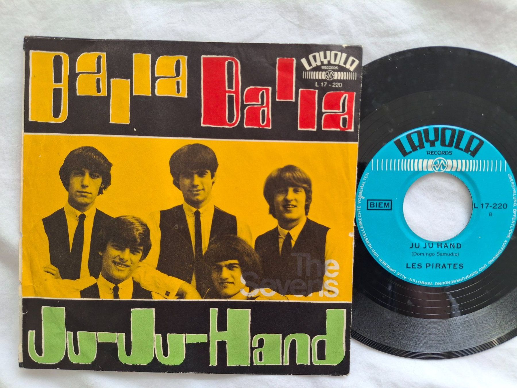The Sevens / Les Pirates Ju Ju Hand orig. Layola VG (Gebraucht) in ...