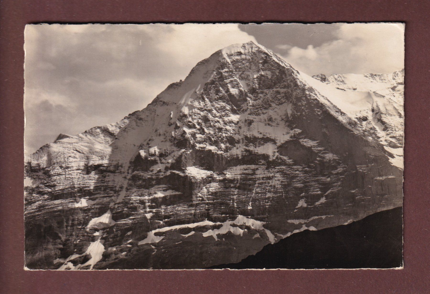 Cartes postales: Schynige Platte - EIGER-Norwand - 1945 – D'occasion à Pully par nicecards-shop