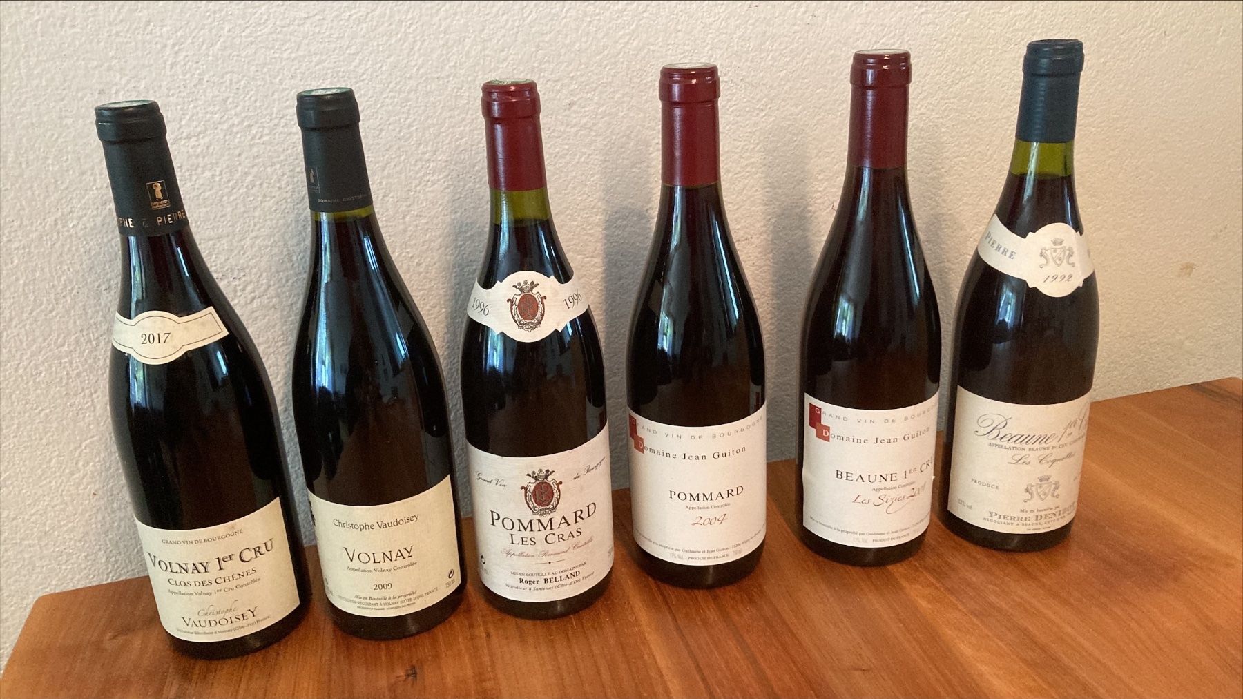 Vino: 6 Fl. schöne Burgunder Rotweine – Usato da Uster venduto da Pmak