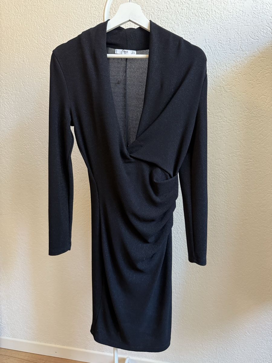 Mango Vestiti: Robe noire scintillante Mango, t.36/S – Usato da Tavannes venduto da Thriftshop