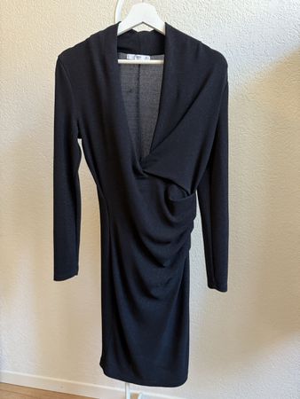 Robe noire scintillante Mango, t.36/S
