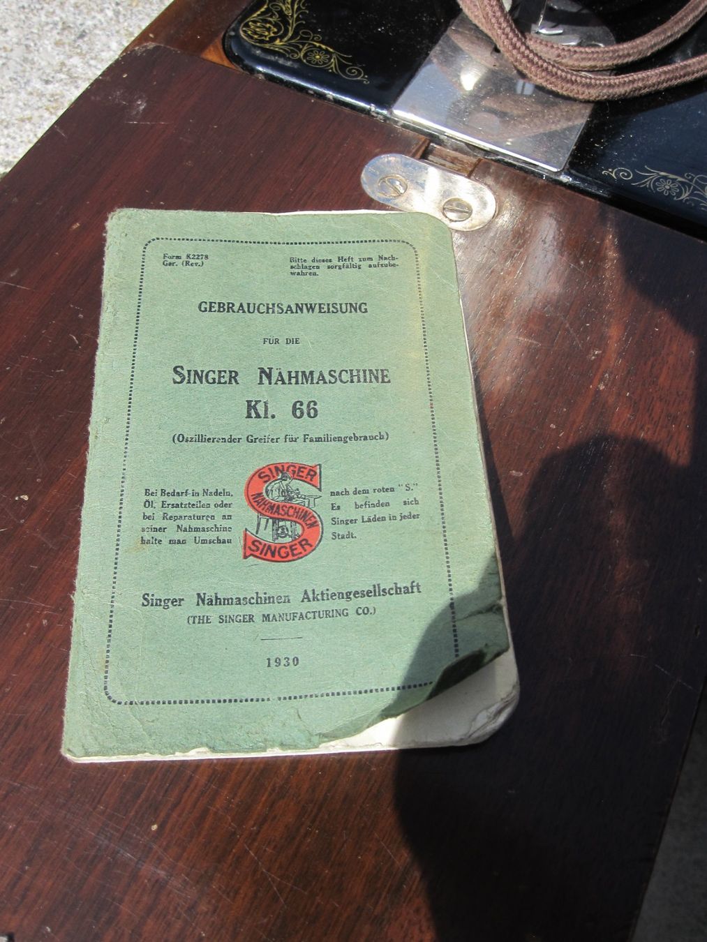 Singer Macchine da cucire: Singer Nähmaschine – Usato da Unteriberg venduto da Gundm 2