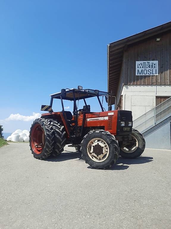 Traktoren: `Fiat Traktor 566 DT – Gebraucht aus Rüedisbach von simon.86