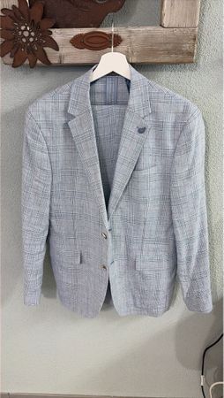 Elegantes Sakko mit Hose, Grösse 48