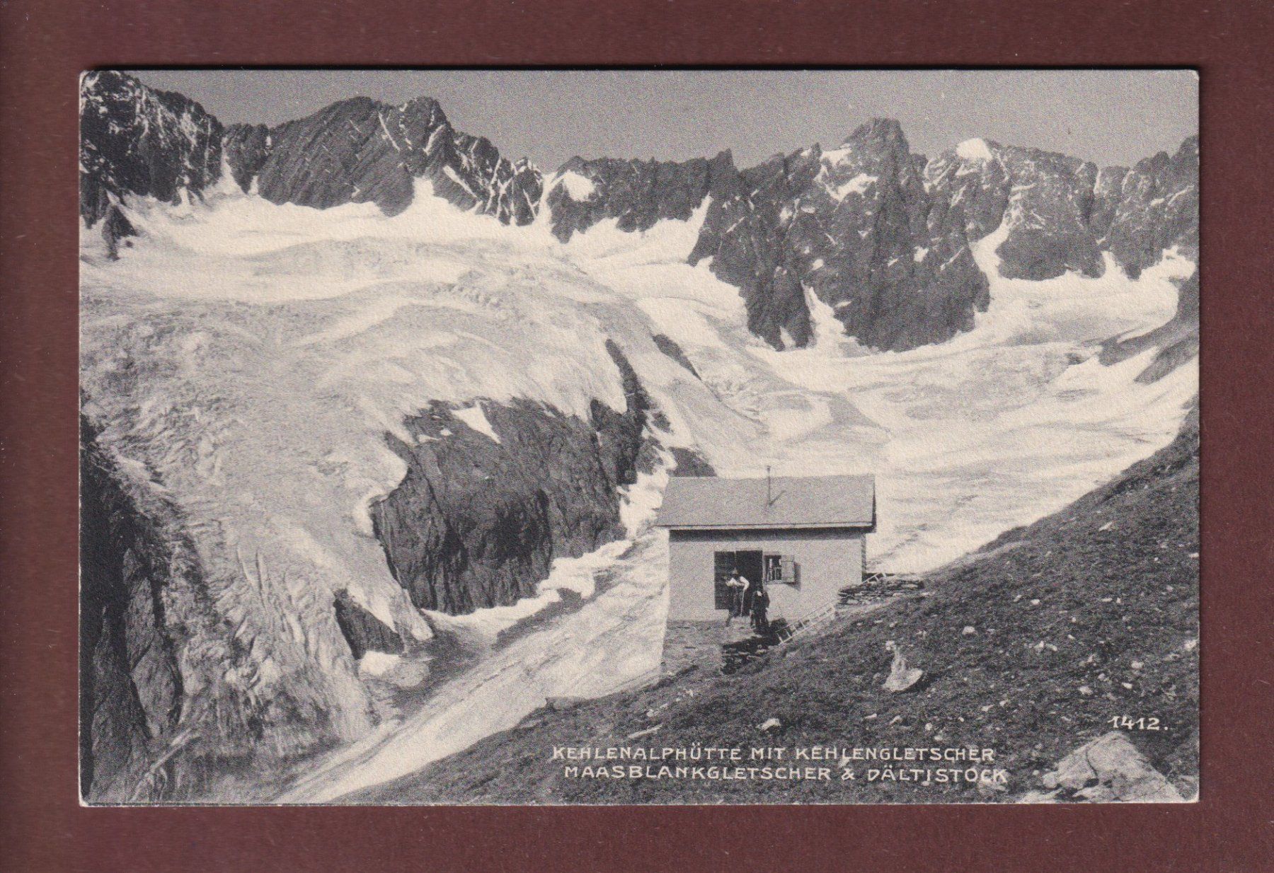 Cartes postales: KEHLENALPHÜTTE - Kehlengletscher – D'occasion à Pully par nicecards-shop