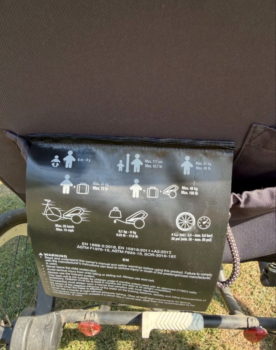 Cybex Carrozzine: Cybex Zeno Jogging Wagen. – Nuovo (secondo la descrizione) da Luzern venduto da mar_7xyl 3