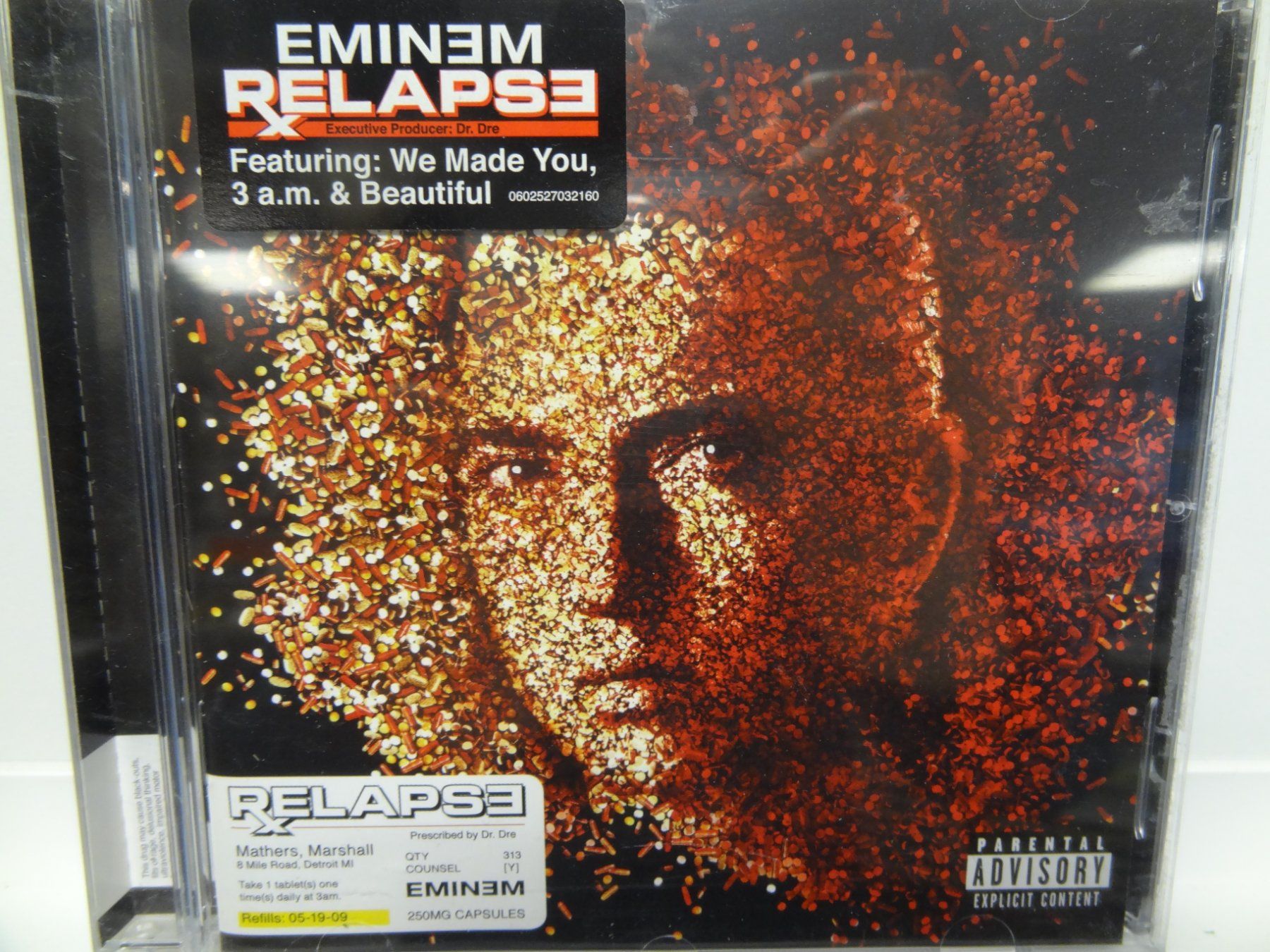 CDs: Eminem - Relapse CD – D'occasion à luzern par musicandart