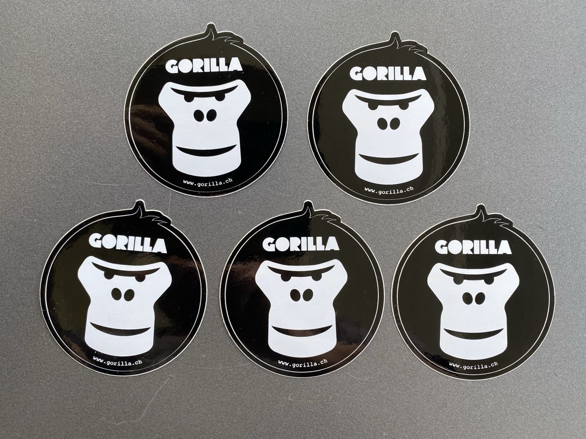 Sticker: Kleber / Stickers GORILLA - gorilla.ch – Nuovo e nell'imballaggio originale da Dietlikon venduto da Sa_Biene 3