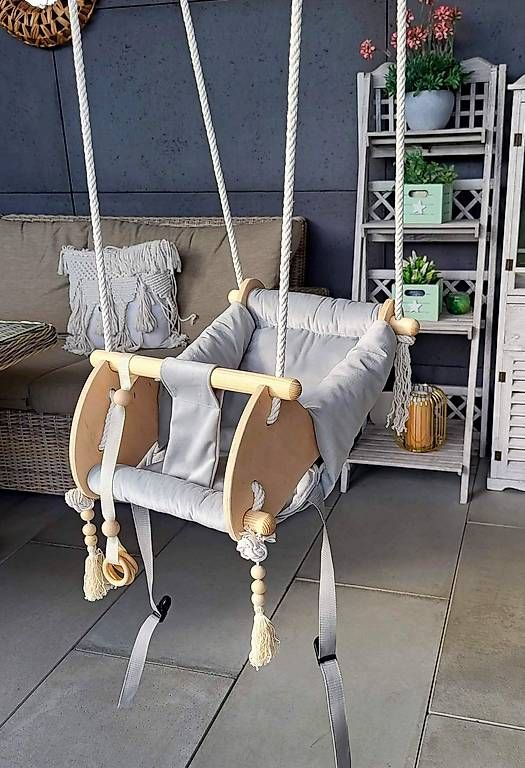 Sonstige Gartenschaukeln: Babyschaukel grau – Gebraucht aus Buchs Zh von bar_7kk7 2