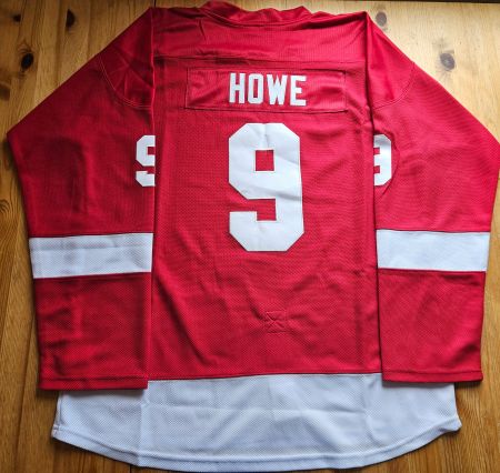 Trikot Detroit Red Wings #9 Gordie Howe Gr. XL NHL Hockey