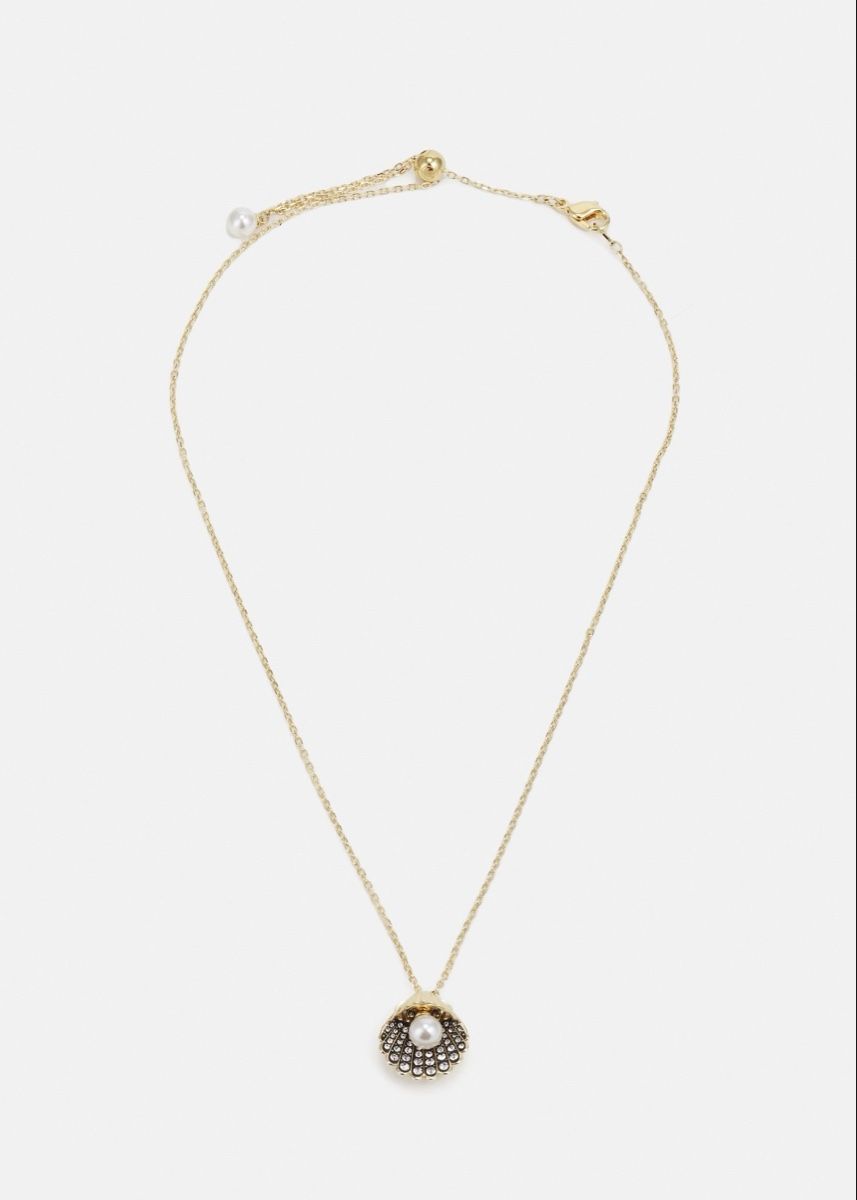 Swarovski Catenine: Swarovski Halskette Muschel mit Perle  – Nuovo e nell'imballaggio originale da Aeschi b. Spiez venduto da davidS744