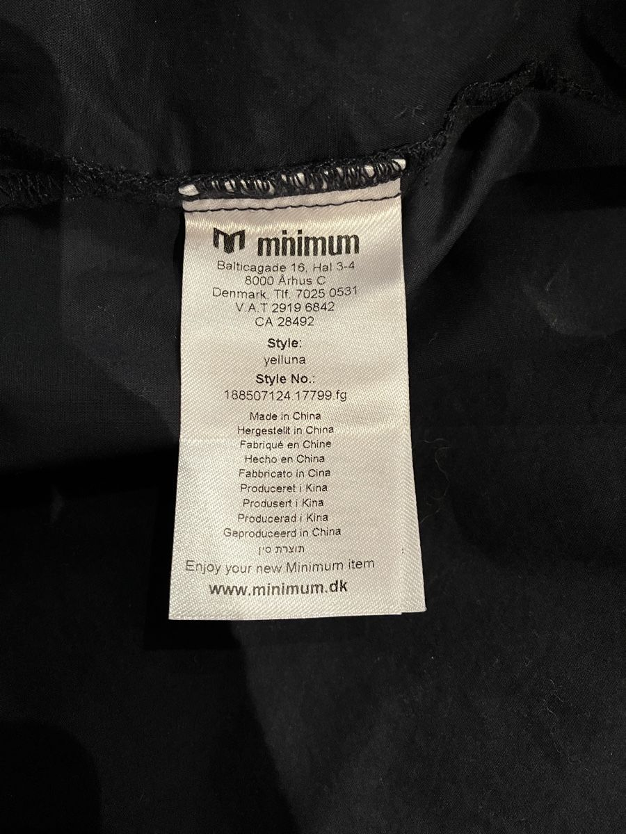 Camicette: Blaue lange Hemdbluse S von minimum – Nuovo (secondo la descrizione) da Zürich venduto da ysk_xn8c 2