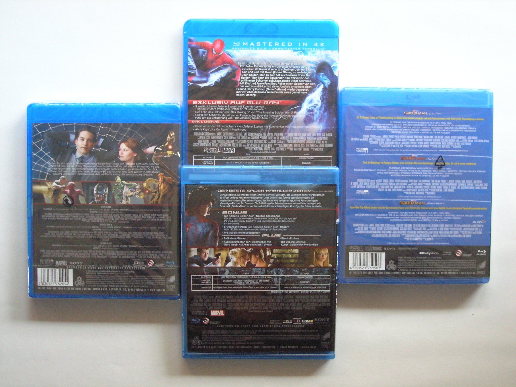 Tutti i DVDs: SPIDER-MAN complete COLLECTION – Nuovo (secondo la descrizione) da Zuzwil SG venduto da vette13 1