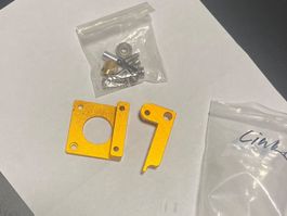 Extruder Aluminium Kit für 1.75mm Filament links