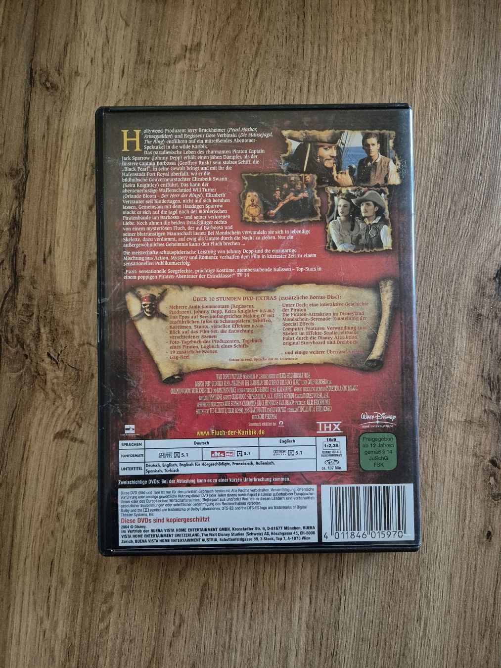 Alle DVDs: Fluch der Karibik 1-3 DVD – Gebraucht aus Berneck von jst_nk6y 1