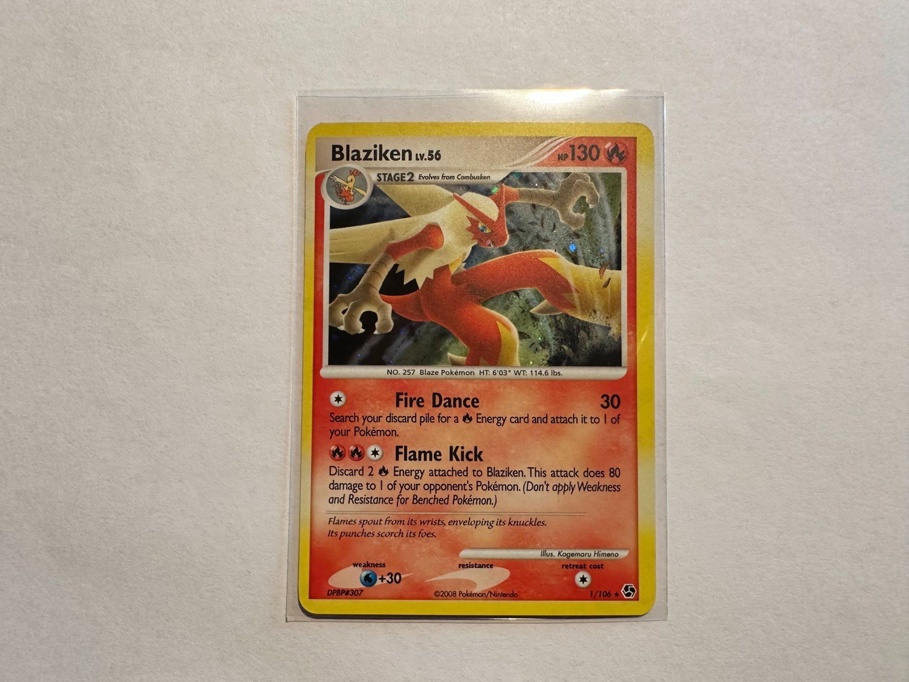 Pokémon Carte collezionabili: Blaziken holo D&P Great Encounters EN – Usato da Hagendorn venduto da Pokecollectorch