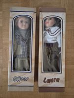 Sammlerpuppen Laura & Oliver, Vintage, Neu und OVP