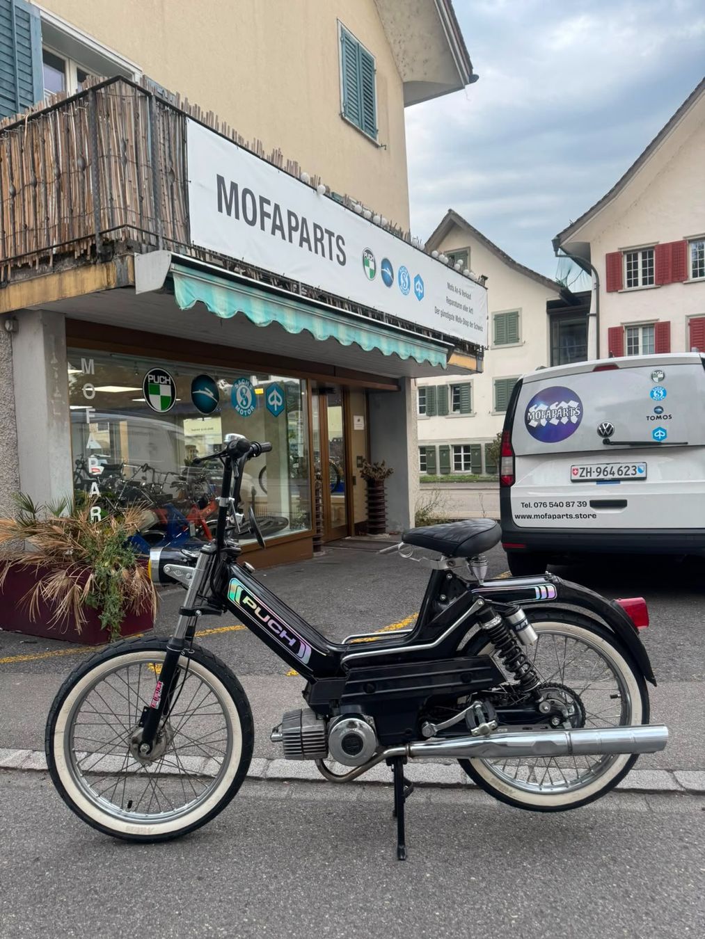 Puch Ciclomotori: Puch Maxi S mit Ausweis – Usato da Schmerikon venduto da Mofaparts