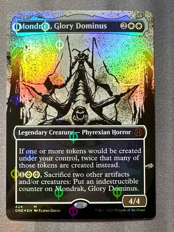 Mondrak, Glory Dominus COMPLEAT FOIL #424 Phyrexia ONE | Kaufen