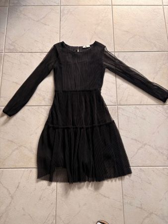 festliches Kleid, Rock Gr. 164 schwarz - neuwertig