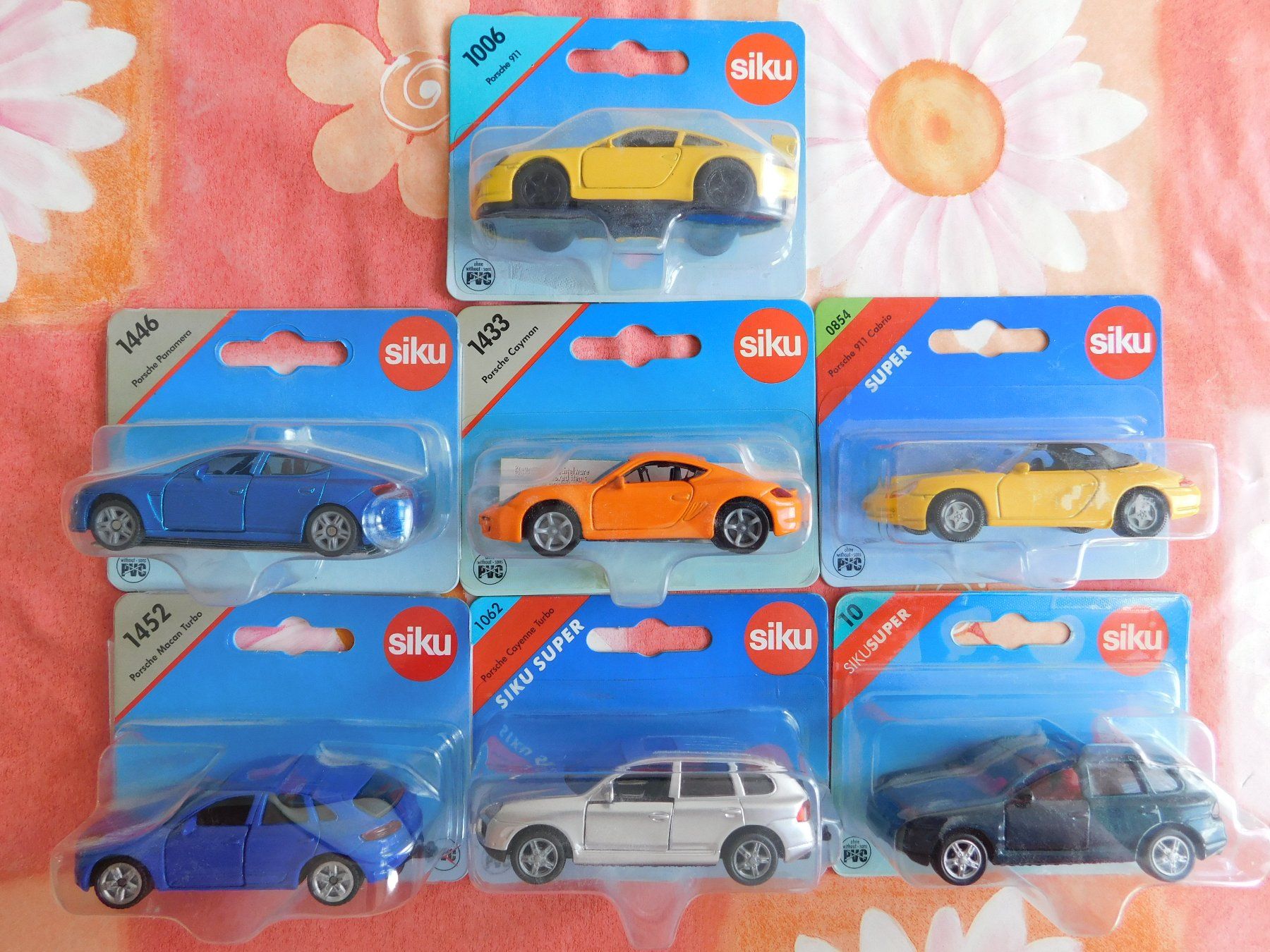 Siku Modellini d'auto: Siku Set mit 7 Porsche – Nuovo (secondo la descrizione) da Strengelbach venduto da Wedi73 3