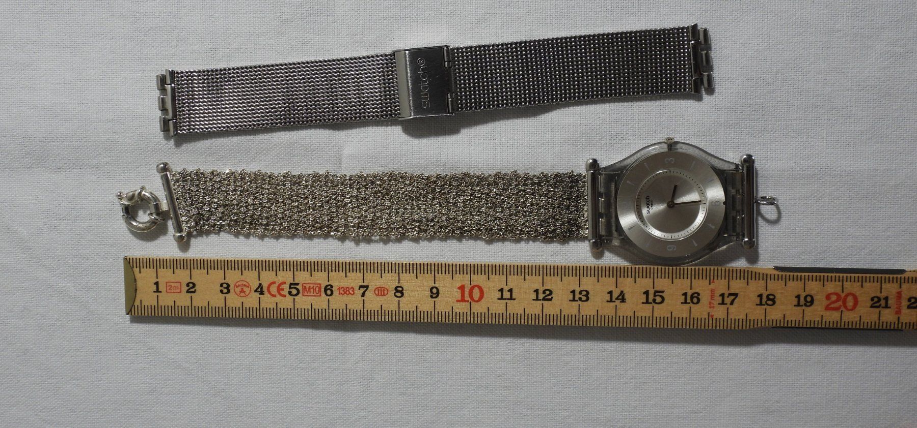Swatch Orologi: Silber Uhr SWATCH mit Punze 925 – Usato da Dübendorf venduto da alracfo 5
