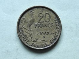 20 Francs France 1953 B  Guiraud