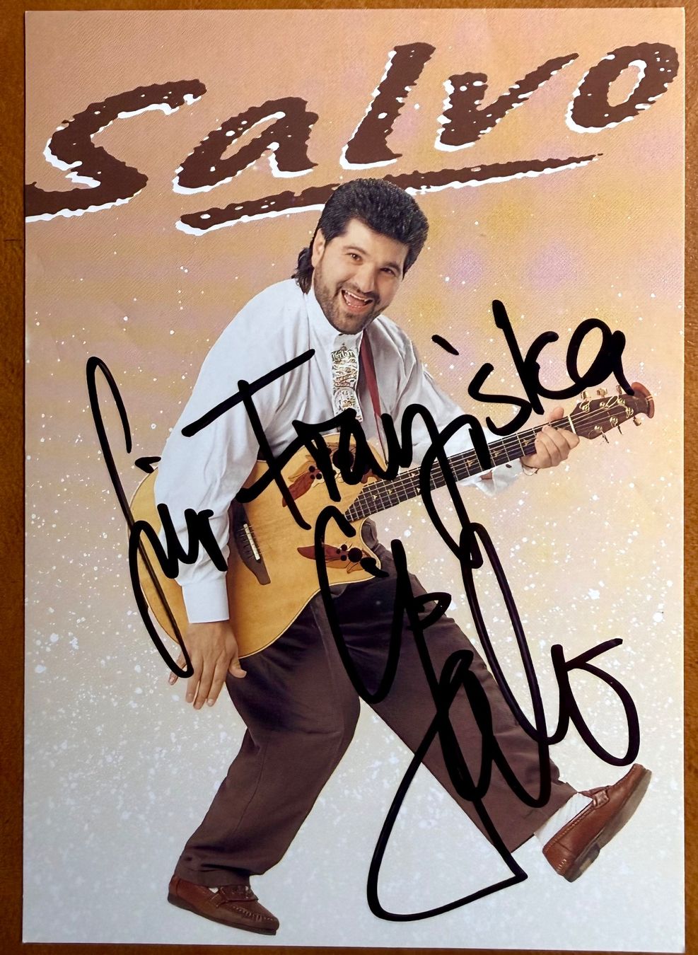 Autografi: Salvo - Autogramme – Usato da Lutry venduto da Ediego