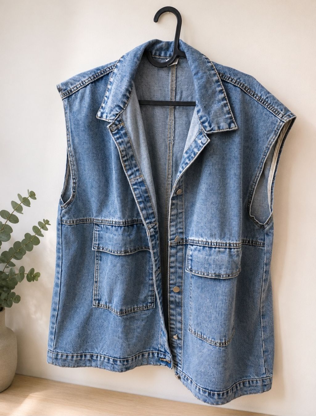Gilets & Westen: Jeans Weste hellblau 2XL / neu! – Neu und originalverpackt aus Dornach von rom_tnh6