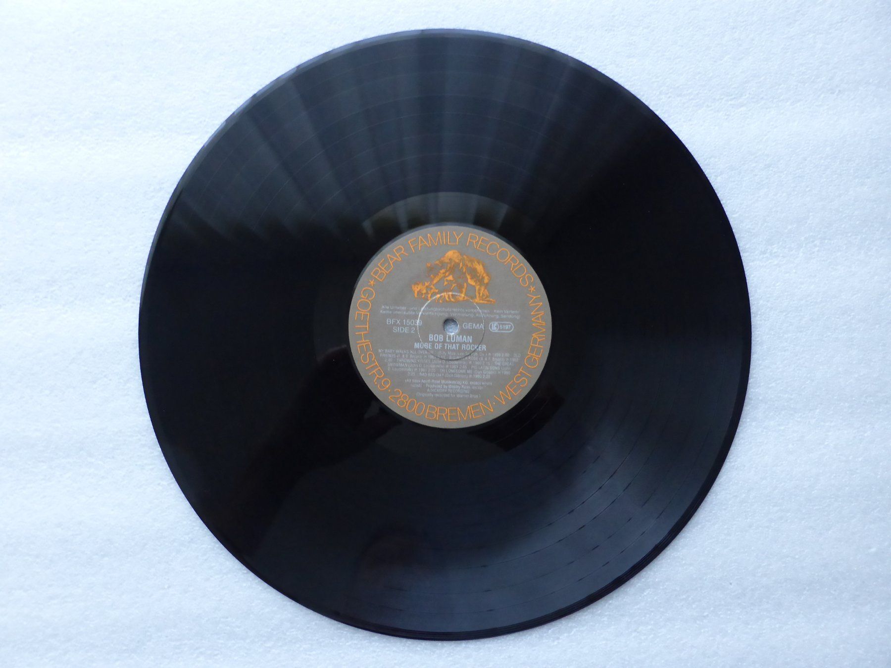 Vinyles: VINYL  LP  BOB LUMAN – D'occasion à Küssnacht am Rigi par Sunnestrahl 2