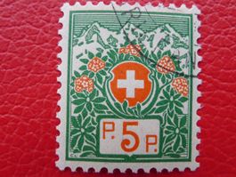 1927: Nr.11B Portofreiheit gestempelt Kat: 250.- günstig !