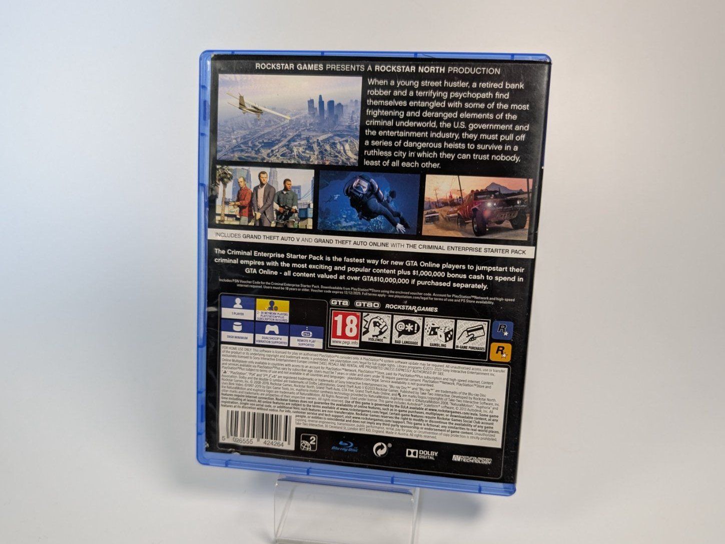Sony Spiele: PS4 Grand Theft Auto V Premium Edition – Gebraucht aus Ostermundigen von TradeLab 2