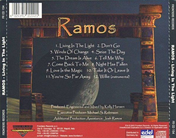 CDs: Ramos – Living In The Light – D'occasion à Gingins par Demonseed 1