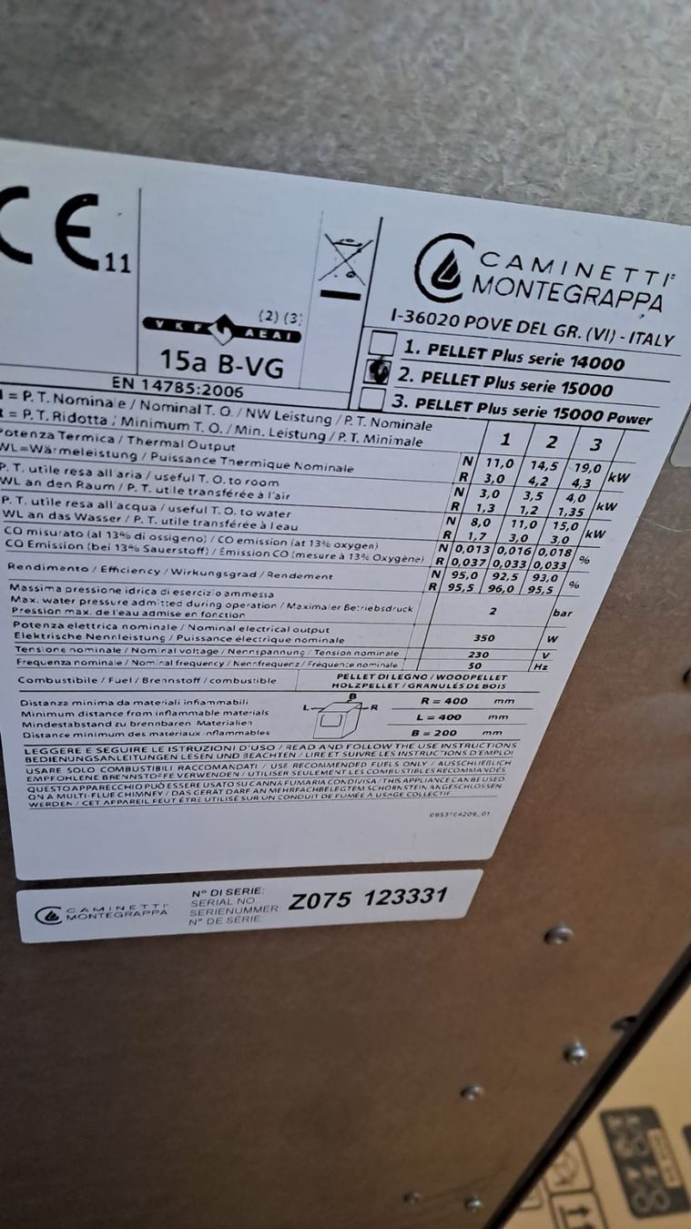 Poêles de chauffage: Pellet Ofen – D'occasion à Filisur par Zueues 6