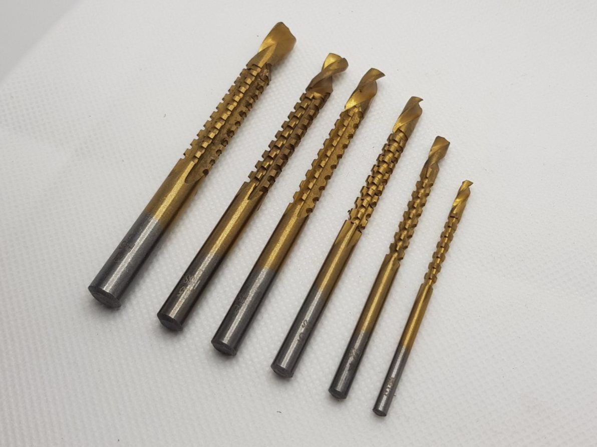 Alle Werkzeuge: 6er Set Bohrfräser HSS-G 3-8mm – Neu und originalverpackt aus Gossau SG von Puch-tech 1