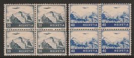 1948 : Nr. F43 + F44 im VB postfrisch ** KP 380.--