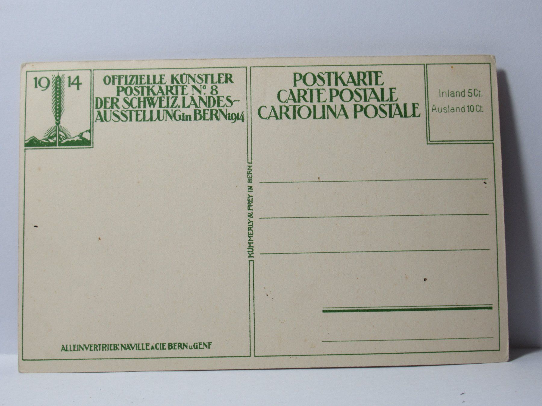 Cartoline postali: Bern , Die Schweizer Landesausstellung 1914 – Nuovo (secondo la descrizione) da Grenchen venduto da Bluemchen1900 1