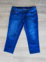 Capri-Jeans, Bermuda, C&A, Gr. 42, blau