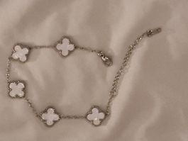 AISI Edelstahl Armband Alambra Damen Armband, ca.24cm