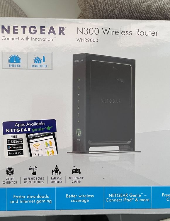 Netgear N300 WiFi Router | Kaufen auf Ricardo
