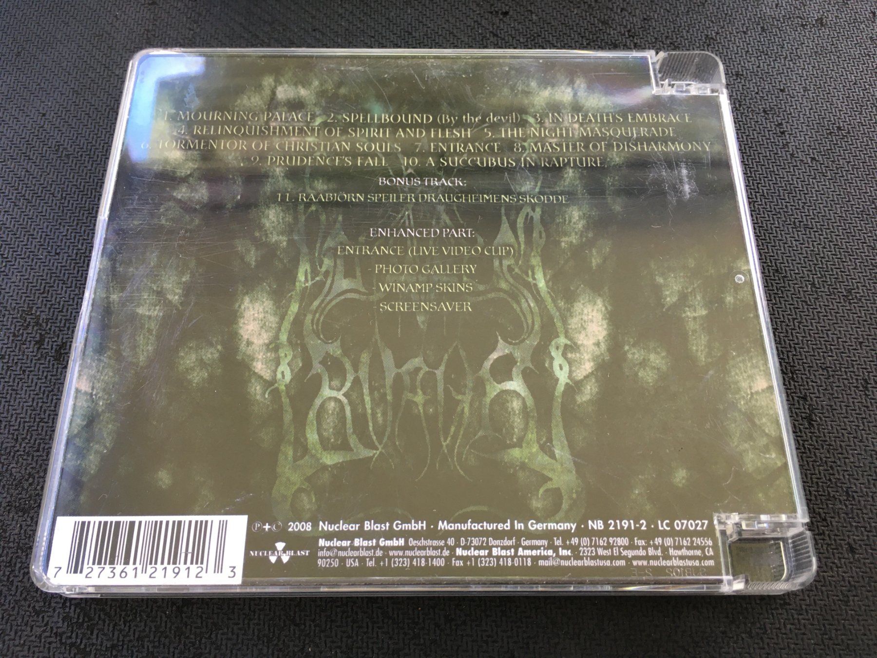 CD: Dimmu Borgir - Enthrone Darkness Triumphant -CD- – Usato da St.Gallen venduto da MedienJoe 2