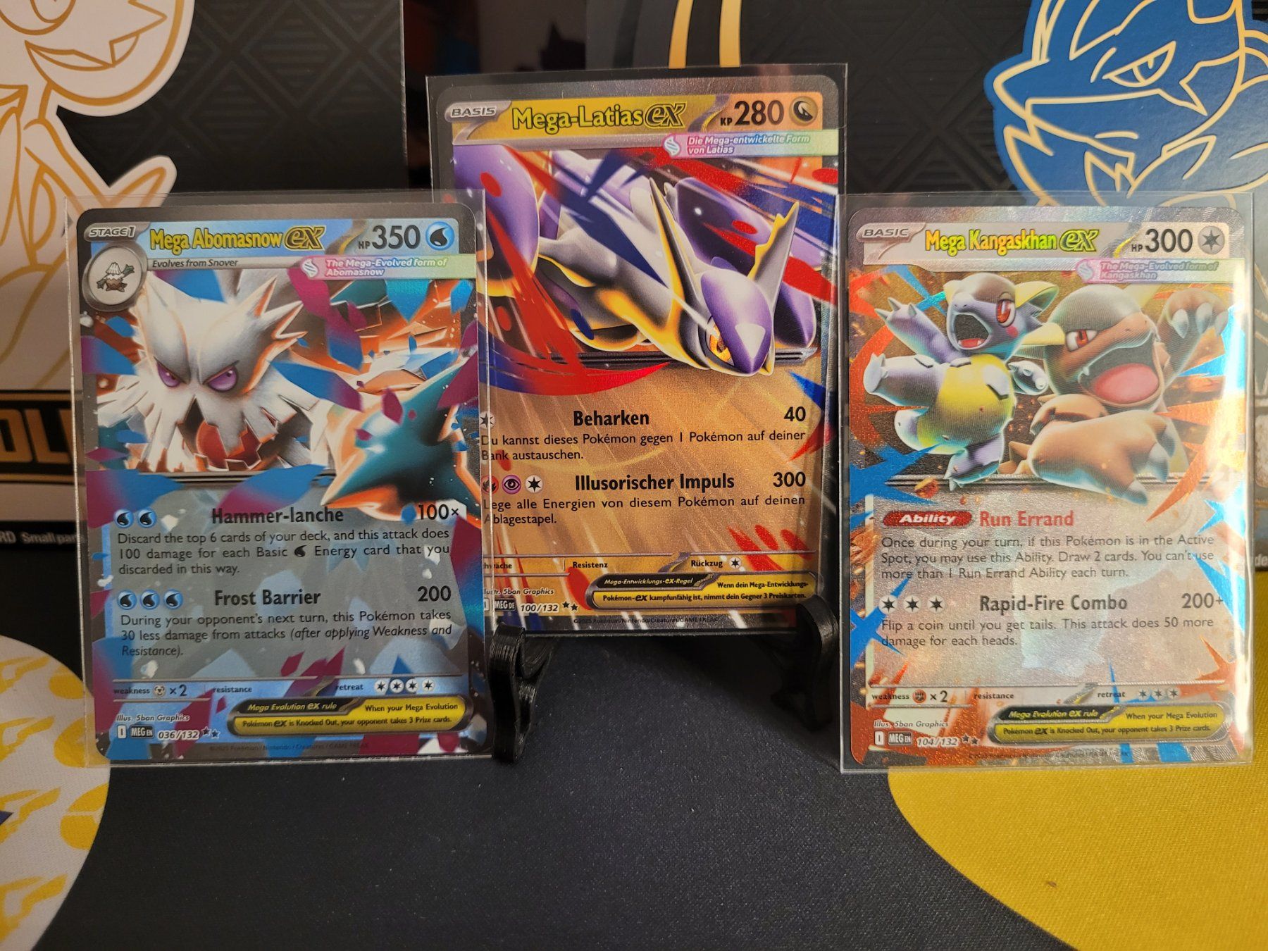 Pokémon Carte collezionabili: Pokemon 3x Diverse EX Karten Mega Evolution – Nuovo (secondo la descrizione) da Oberglatt ZH venduto da Secvtor