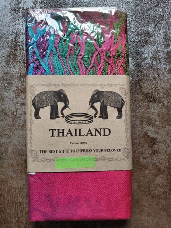 Schal aus Thailand, Neu und nie getragen