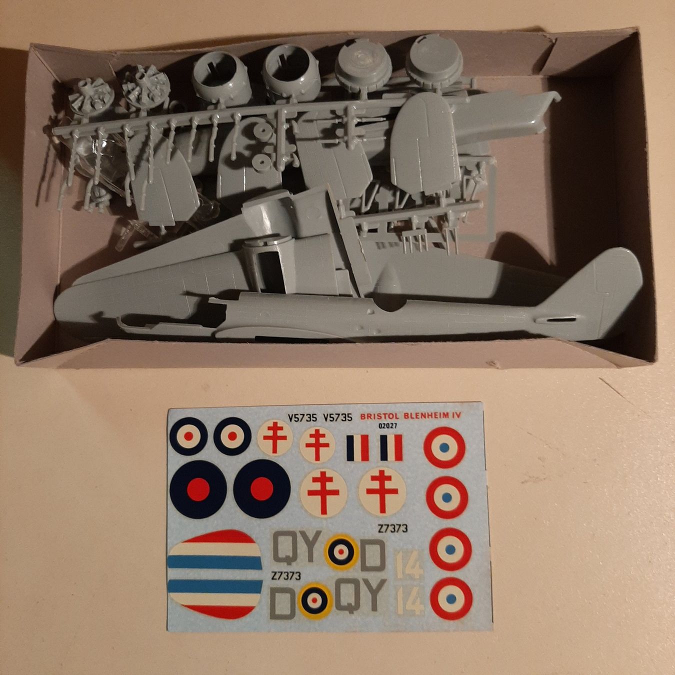 Airfix Kit di modellismo & Modellini statici: 2051 ... Bristol Blenheim Mk IV ... Airfix 02027 – Usato da Bonstetten venduto da Benibanny59 2